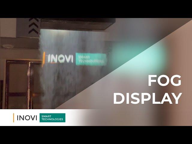 FOG DISPLAY - Amenajare stand, INOVI Smart Technologies