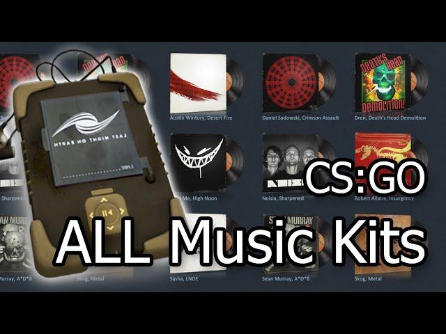 all csgo music kits MVP/все СЦИ наборов музыки