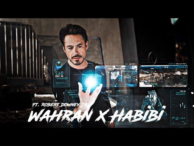 Wahran X Habibi | FT. Robert Downey Jr Edit | Tony Stark Edit | Iron Man Edit | JD holly editz