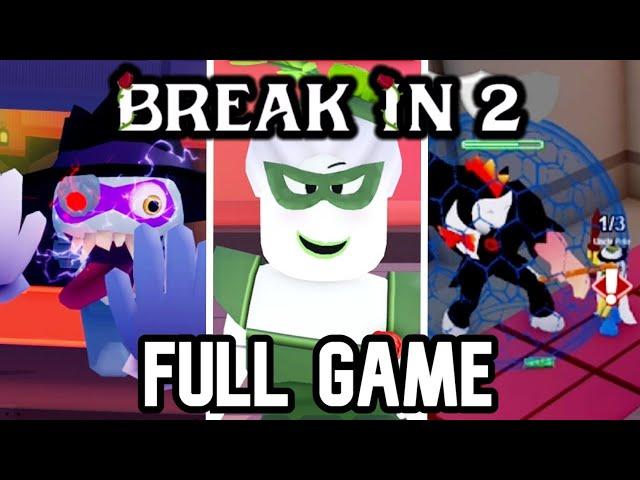 ROBLOX BREAK IN 2 - Full Gameplay Playthrough (Full Game)