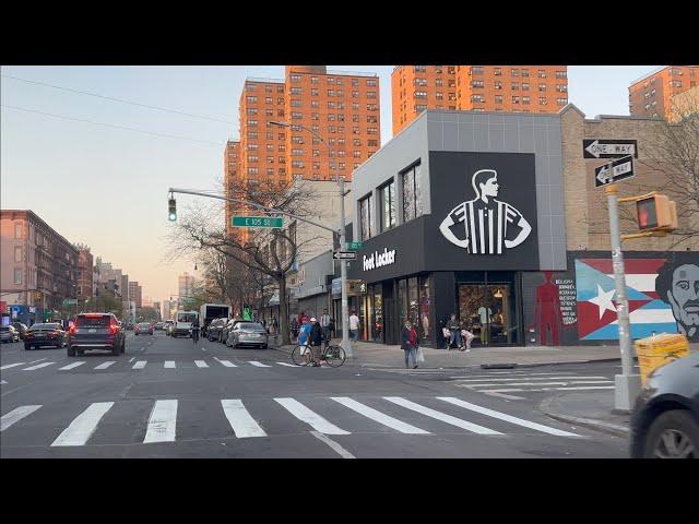 East Harlem NYC Hood - EL BARRIO Neighborhood Project Drive Through