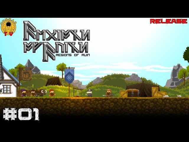 Regions of Ruin - Another look at this action packed dwarven kingdom builder - EP01