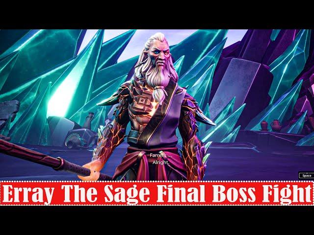 Stray Blade Erray The Sage Final Boss Fight