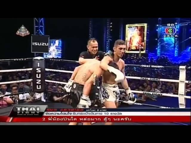 Sudsakorn Sor Klinmee VS Chahid Oulad El Hadj‏ Thai Fight 2014