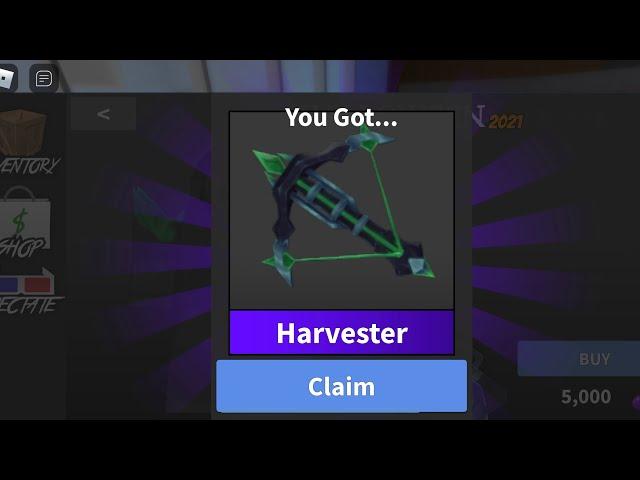 Getting Harvester the fair way (mm2-roblox)