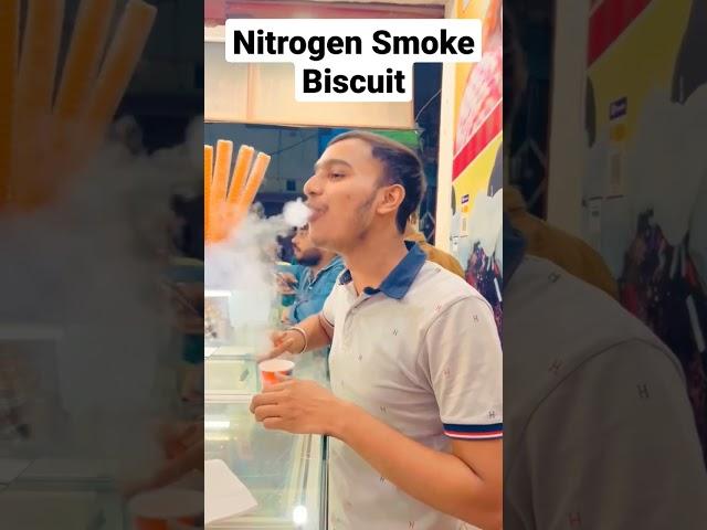 Nitrogen smoke biscuit #shorts #foodlover #reels #biscuit