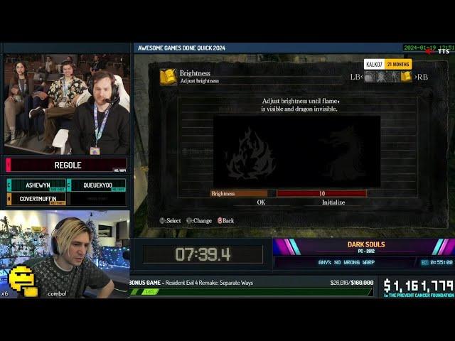 xQc reacts to Least Intricate Dark Souls SpeedRunning Strat