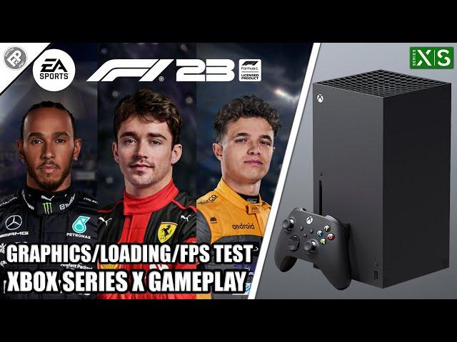 F1 23 - Xbox Series X Gameplay + FPS Test