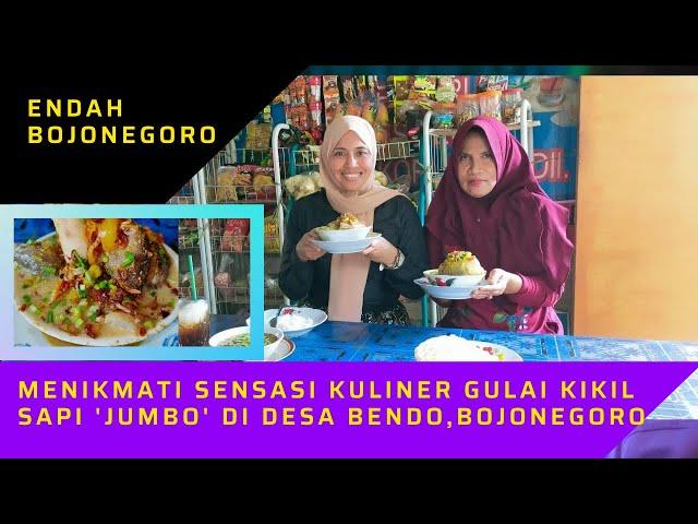 Menikmati Sensasi Kuliner Gulai Kikil Sapi 'Jumbo' di Desa Bendo, Bojonegoro