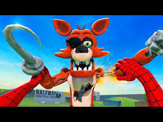 RIPPING Foxy from FNAF Apart - Bonelab VR Mods