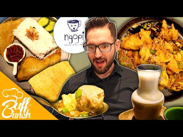 BEST INDONESIAN FOOD IN UK??? - Ngopi - Indonesian Food - (Birmingham UK) [BUFFLUNCH]