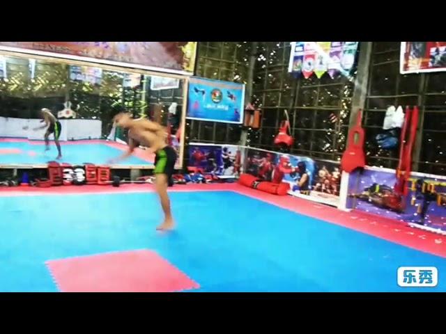 Butterfly twist +Cartwheel twist. Performer- AKASH PRADHAN