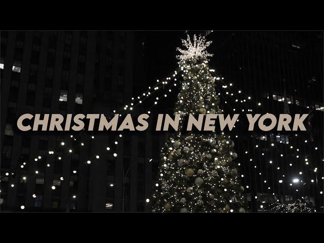 New York City Christmas Cinematic Short Film - Shot on Canon R8 + Sigma 24-70mm f/2.8