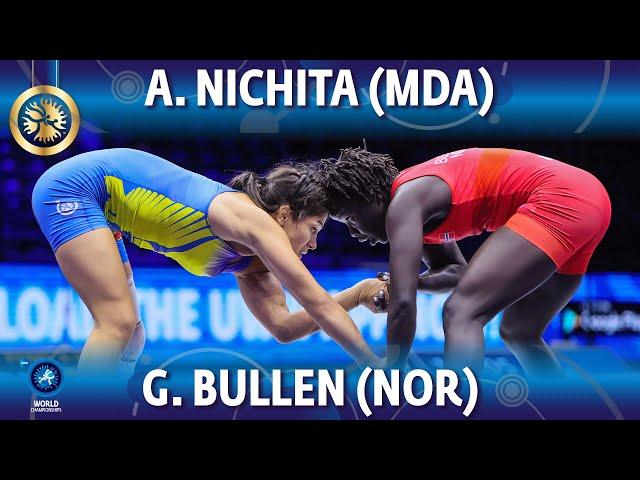 Anastasia Nichita (MDA) vs Grace Jacob Bullen (NOR) - Final // World Championships 2022 // 59kg