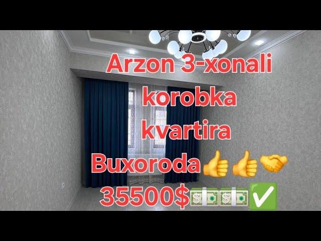 Arzon 3-xonali korobka kvartira sotiladi. 35500$ Ikkilamchi kreditga beriladi#buxoro#uylar#kvartir