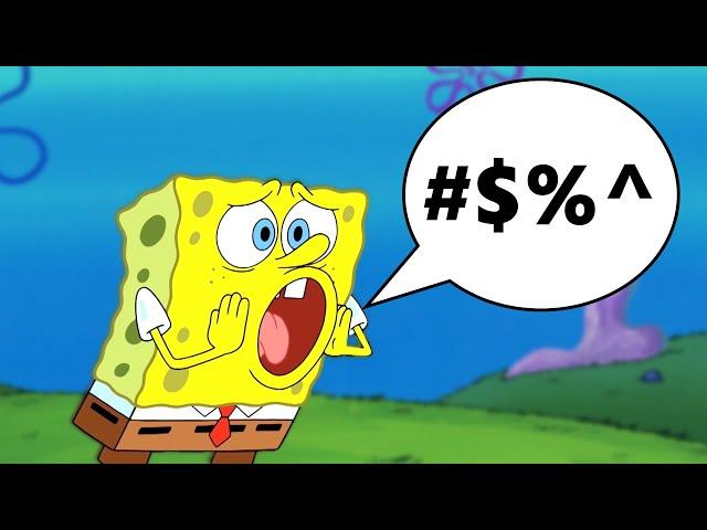 Swear Words In Kid's Cartoons? (Spongebob, Gumball, Veggietales)