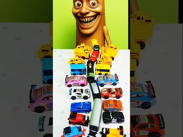 train video   #train #carvideo #bulldozer #mixertruck #excavator #thomas #lightningmcquee #toys
