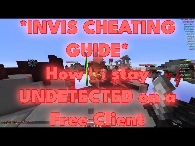 How to stay UNDETECTED on Hypixel with a FREE CLIENT | feat Raven XD