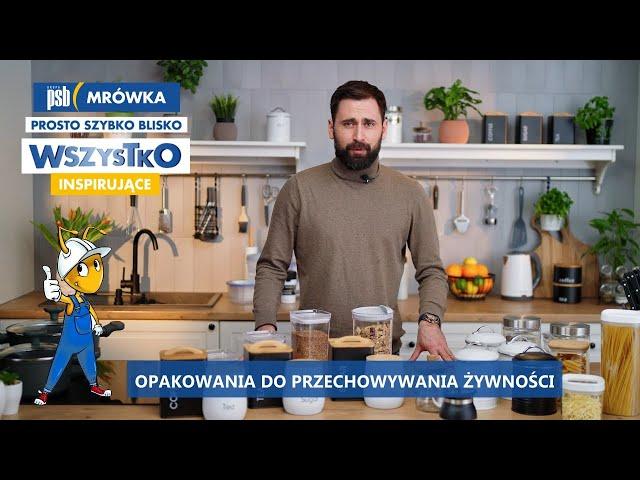 Opakowania do przechowywania żywności marki Galicja