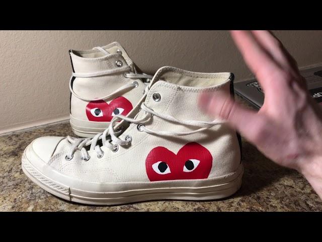 Comme des Garcons Converse Review!!