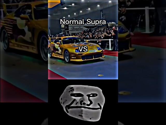 NORMAL SUPRA  VS  PAUL WALKERS SUPRA  CAR SHOW  #viral #supra