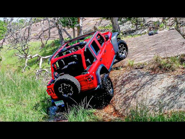 Jeep Wrangler Rubicon 4xe Off-Road 4x4 Test Drive