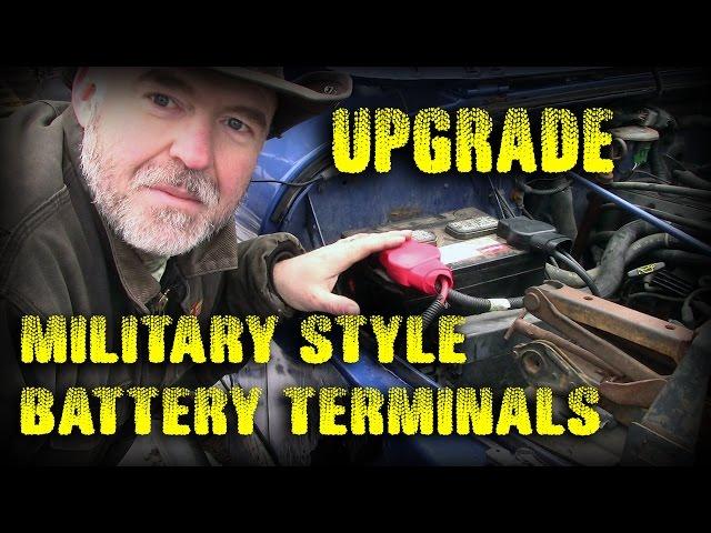 Battery Terminal Upgrade - Military Spec - 95 Jeep Wrangler YJ