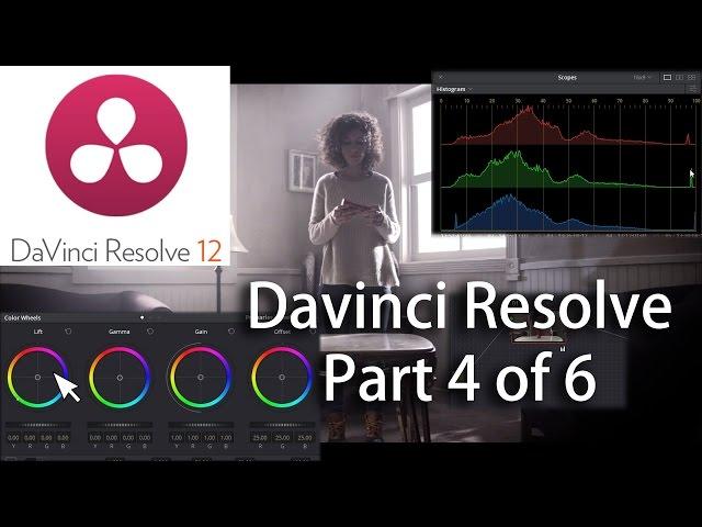 Davinci Resolve 12 Basics Part 4 of 6 Secondary Color Correction & Power Windows