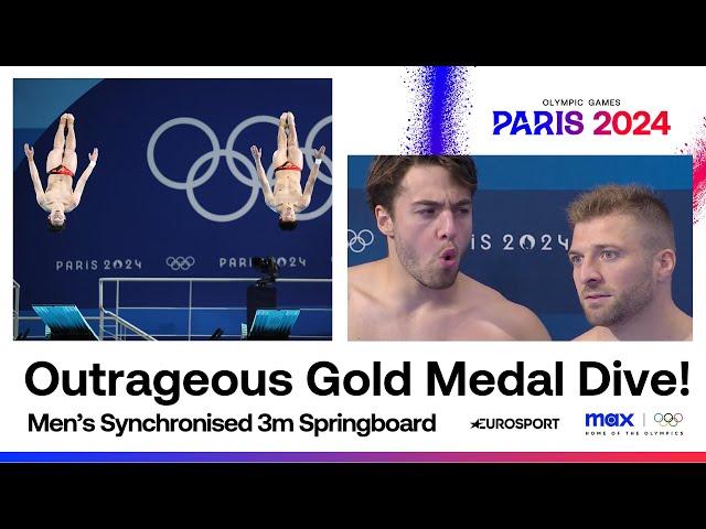 WHAT A DIVE!  | Chinese take home the gold| #Paris2024 Highlights