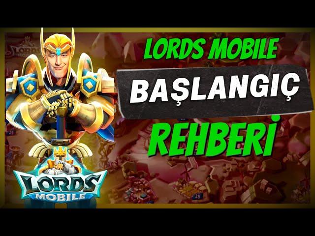 Lords Mobile: Beginners Beginner's Guide! 2025 ‍️