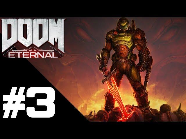 DOOM ETERNAL Walkthrough Gameplay Part 3 – Cultist Base Mission – PS4 No Commentary