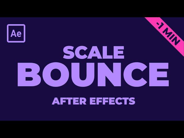 Scale Bounce Expression