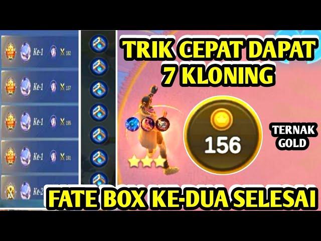 AUSTUS SKILL 2||TRIK CEPAT DAPAT 7 KLONING TERBARU 2024||FATE BOX KE-DUA SELESAI BOSS||MAGIC CHESS