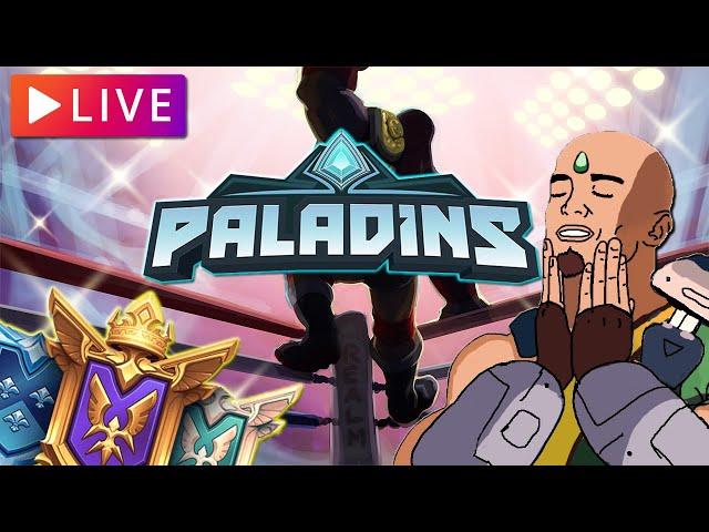  Raventric PALADINS RANKED GRIND, CAN WE HIT GM TODAY!? or...bronze?
