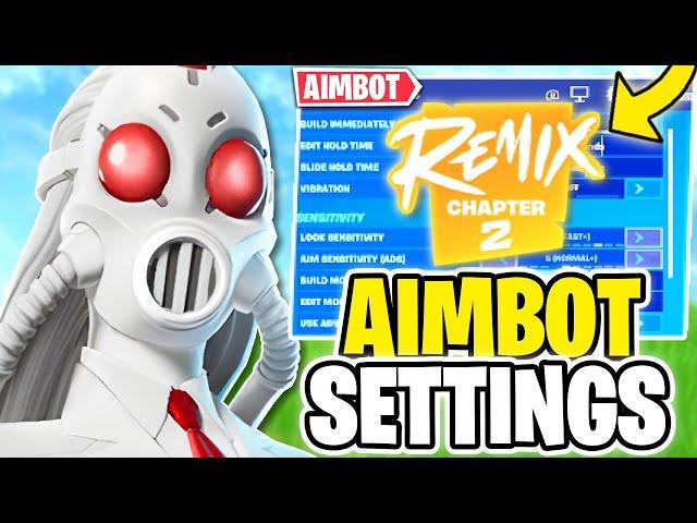 *NEW* #1 RANKED Controller Settings For CHAPTER 2 Remix!  (BEST XBOX/PS4 Settings!)