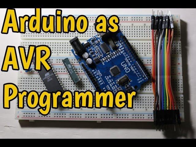 Arduino Uno or Pro Micro as an AVR ISP Programmer