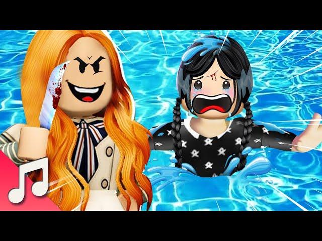 Roblox Animation MV  Ava Max - Sweet But Psycho (Wednesday vs M3gan) [Cover By First To Eleven]