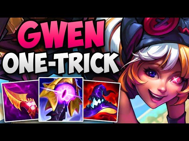 CHALLENGER GWEN ONE-TRICK INSANE SOLO CARRY! | CHALLENGER GWEN TOP GAMEPLAY | Patch 13.15 S13