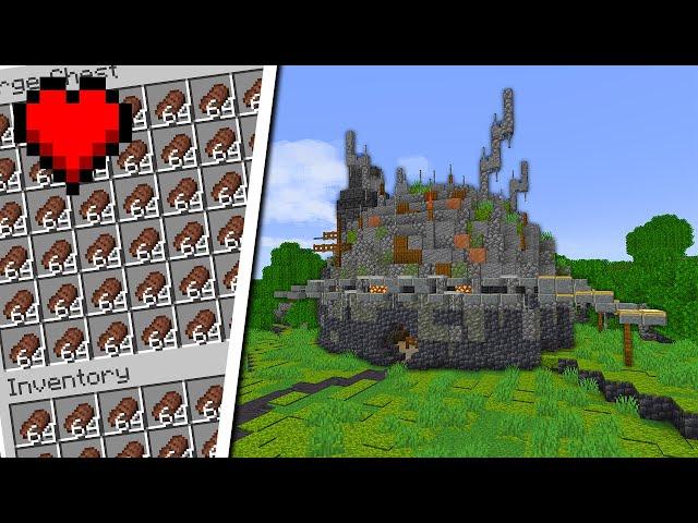 I Built an Automatic Steak Farm in Minecraft Survival 1.21