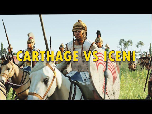 Carthage vs Iceni - Multiplayer Battle -  Total War Rome 2