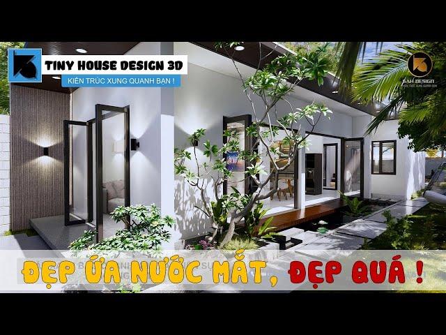  TÔI chưa từng thấy căn NHÀ VƯỜN NÀO ĐƠN GIẢN MÀ ĐẸP THẾ NÀY | Tiny House design