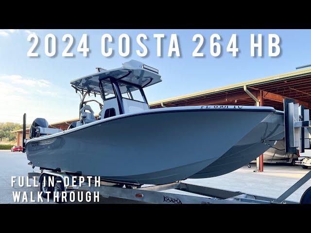 NEW LISTING | 2024 Costa Custom Boat 264 HC | Full Walkthrough