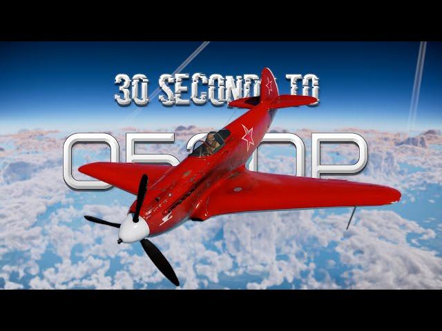 30+39-ти секундный обзор Як-3П в War Thunder