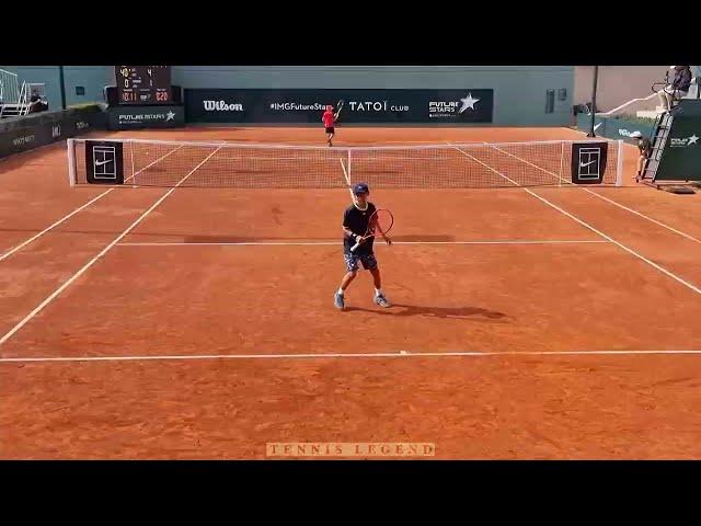 Teodor Davidov vs Jordan Lee : huge level between the two best U12  (IMG Future Stars Semi-final)