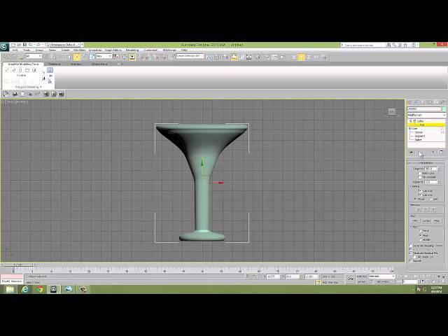 How To Make A Bar Chair Model In Autodesk 3ds Max Full Tutorials