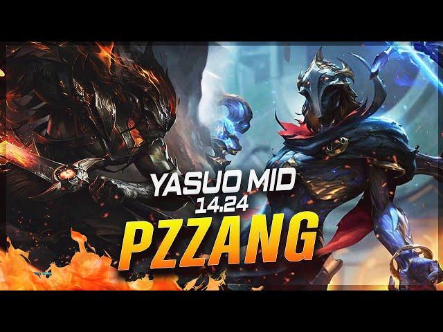 PZ ZZANG - Yasuo vs Viktor MID Patch 14.24 - Grandmaster Yasuo Gameplay