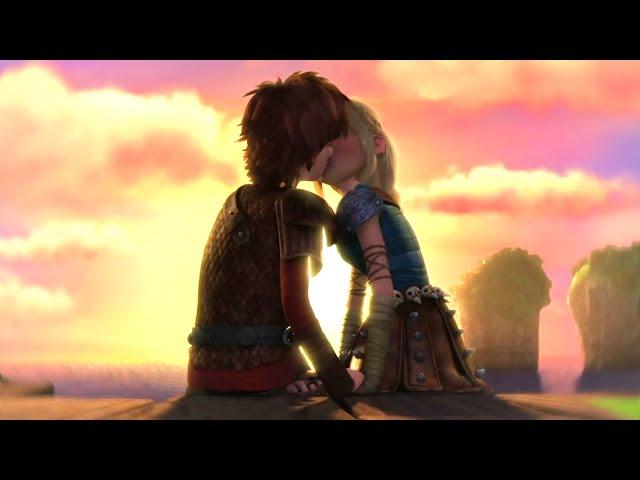 Hiccup and Astrid's Top 10 Kisses!