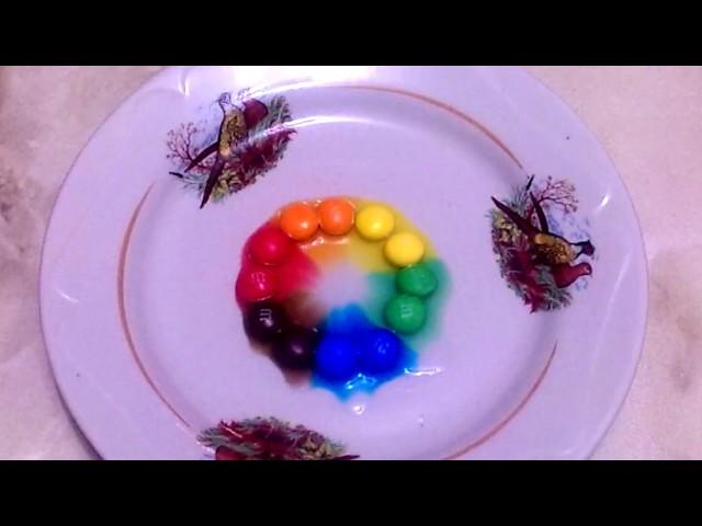 Маленькая радуга из M&M`s DIY For Kids