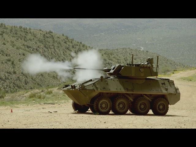 Mk 44S Bushmaster II cannon live firing 30mm Mk 310 Programmable Air Burst Munition