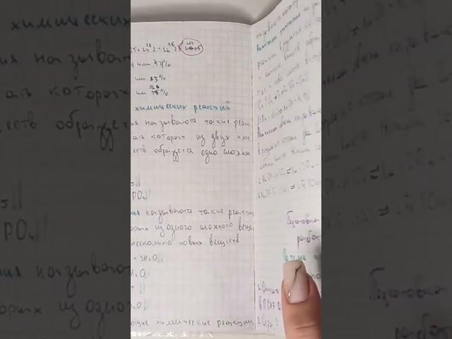 решила сделать тетрадь эстетичнее, кто угадает по какому предмету? Ютуб все обрезал  #gaming #food